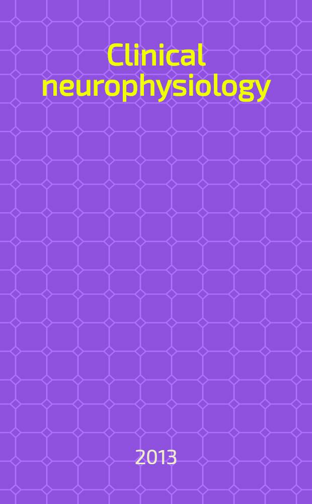 Clinical neurophysiology : Off. j. of the Intern. federation of clinical neurophysiology. Vol. 124, № 12