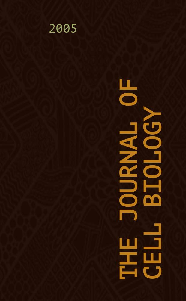The Journal of cell biology : Formerly the Journal of biophysical and biochemical cytology. Vol. 170, № 6