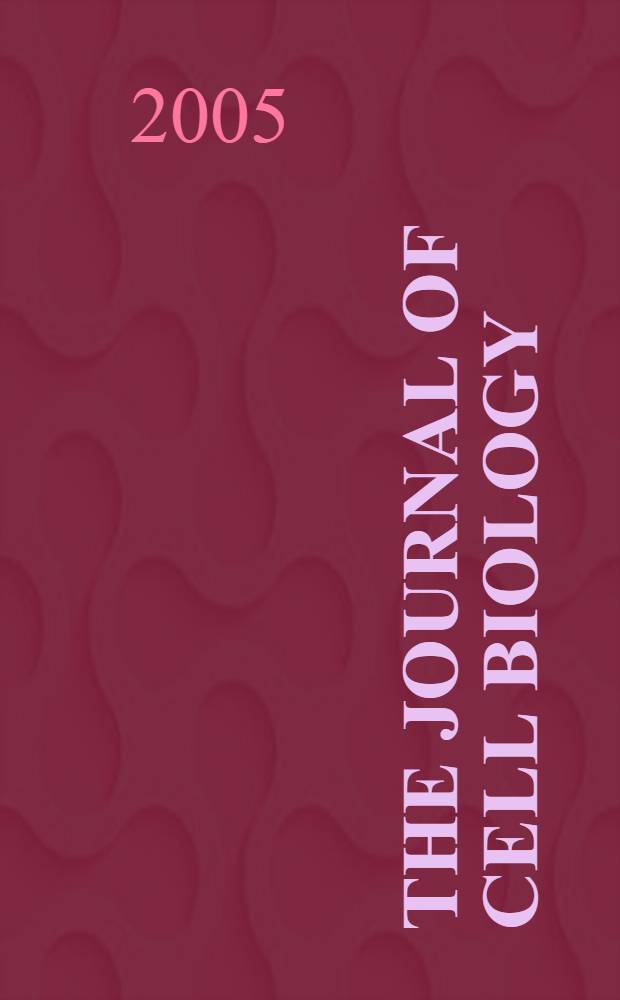 The Journal of cell biology : Formerly the Journal of biophysical and biochemical cytology. Vol. 170, № 7