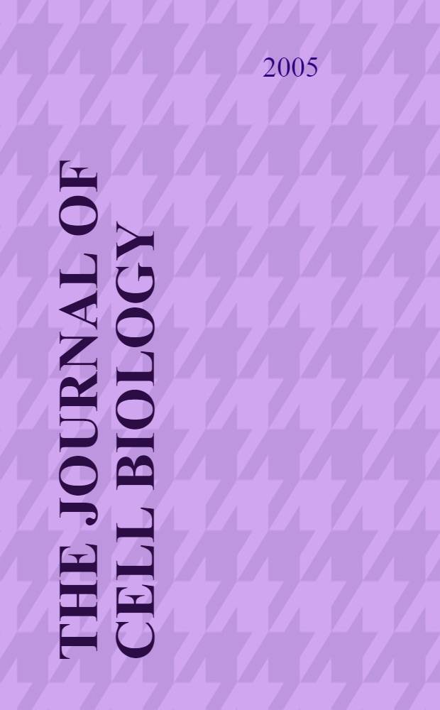 The Journal of cell biology : Formerly the Journal of biophysical and biochemical cytology. Vol. 171, № 4