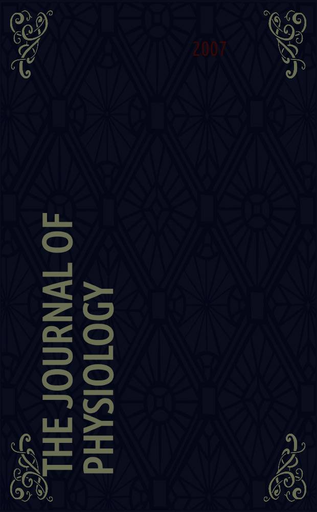 The Journal of physiology : Ed. for the Physiological society. Vol. 578, № 3