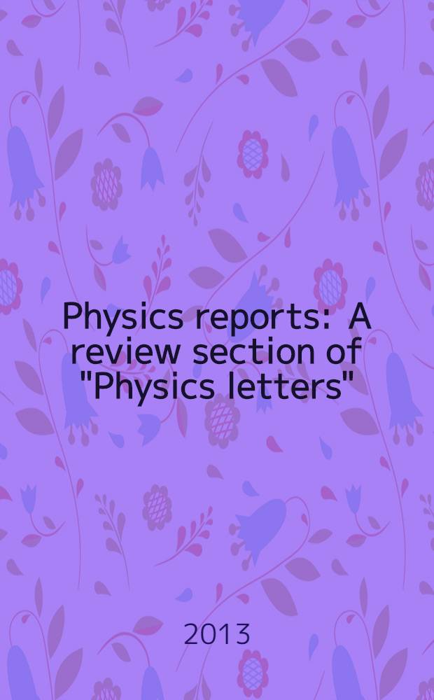 Physics reports : A review section of "Physics letters" (Sect. C). Vol. 530, № 3 : Menger curvature as a knot energy