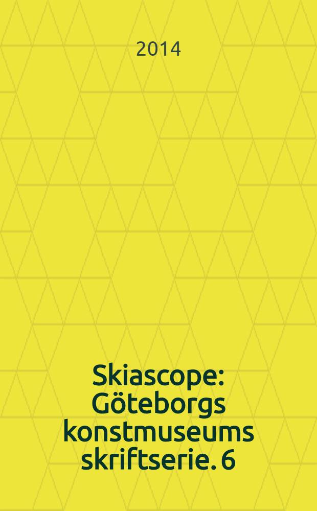 Skiascope : G&ouml;teborgs konstmuseums skriftserie. 6 : Blond and blue-eyed = Светловолосые и голубоглазые