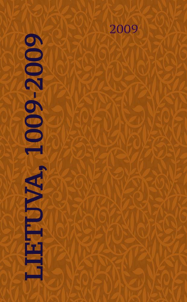 Lietuva, 1009-2009 = Литва, 1009-2009