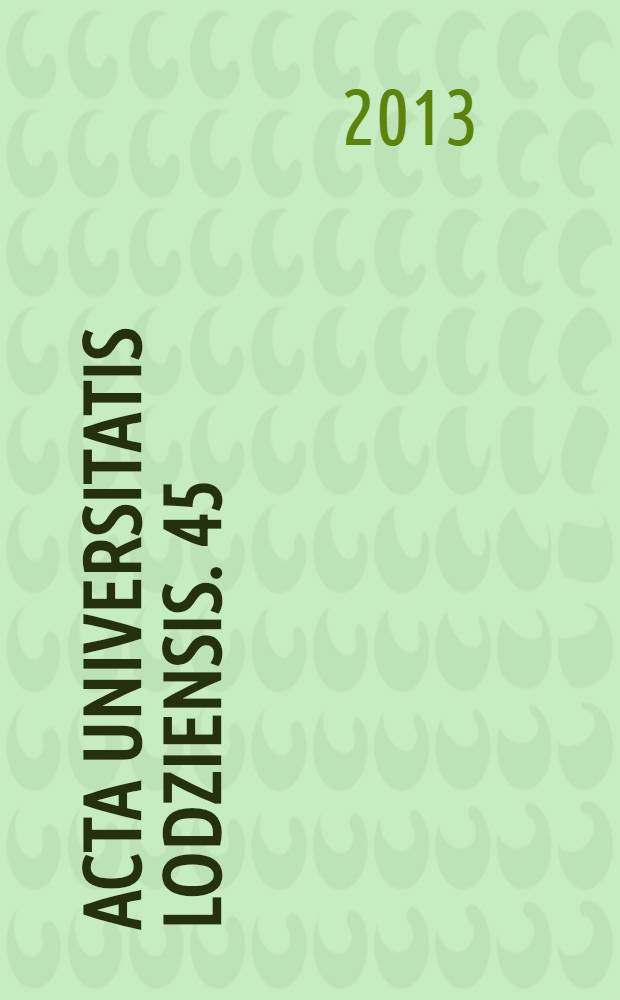 Acta Universitatis Lodziensis. 45 : Medycyna, biopolityka, bioetyka w zmedykalizowanym społeczństwie = Медицина,биополитика,биоэтика в цивилизованном обществе.