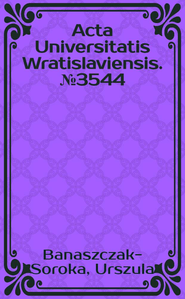 Acta Universitatis Wratislaviensis. № 3544 : Firmy inwestycyjne a bezpieczeństwo inwestora na rynku papierów wartościowych w Polsce = Инвестиционные фирмы и безопасность инвестора на рынке ценных бумаг.