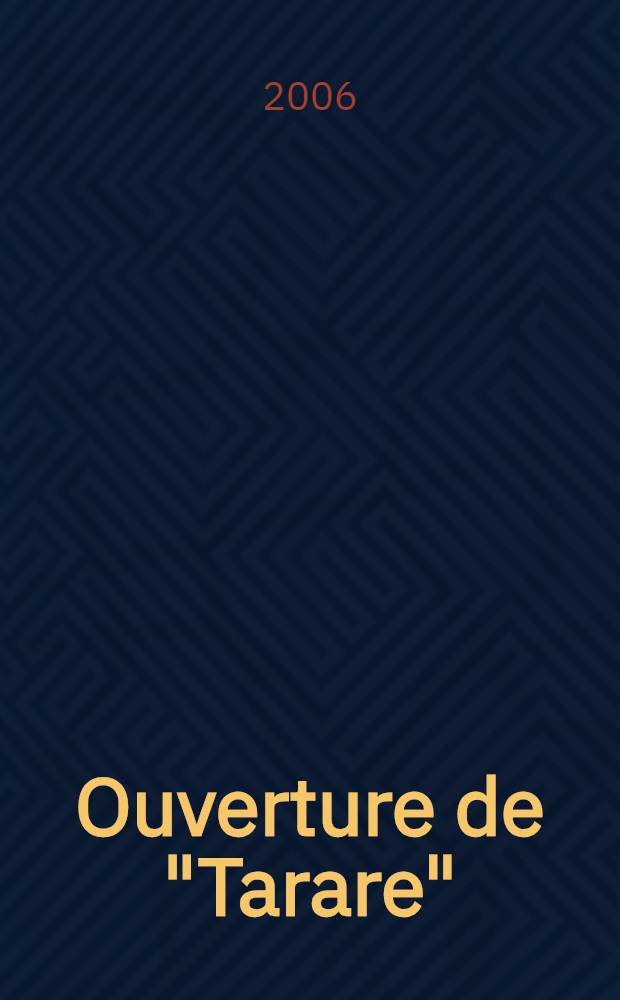Ouverture de "Tarare"