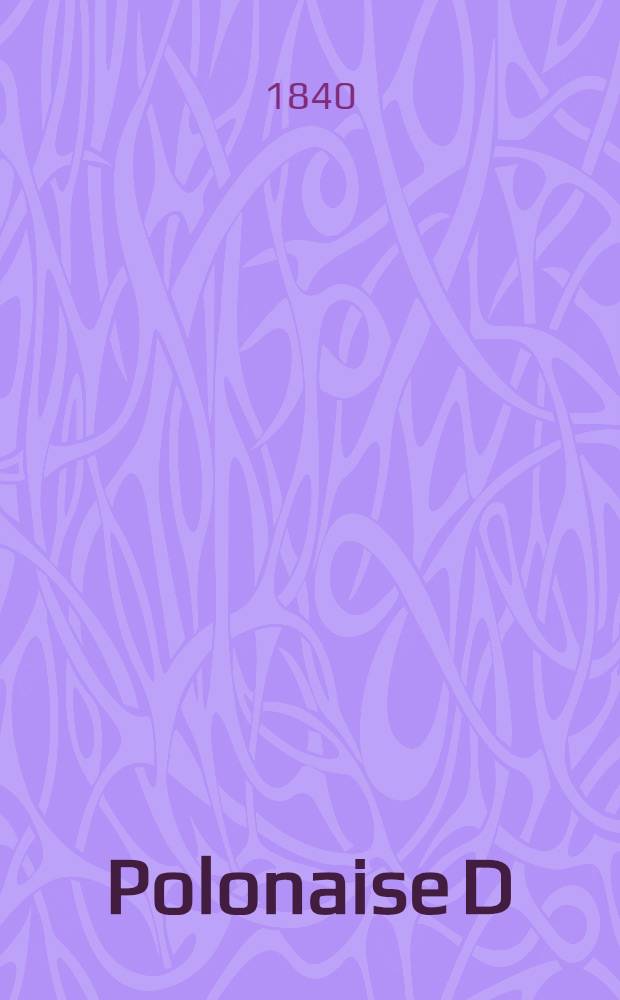 Polonaise [D]