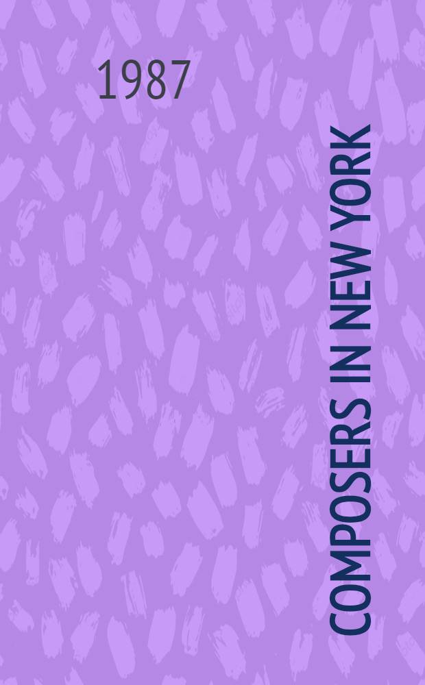 Composers in New York