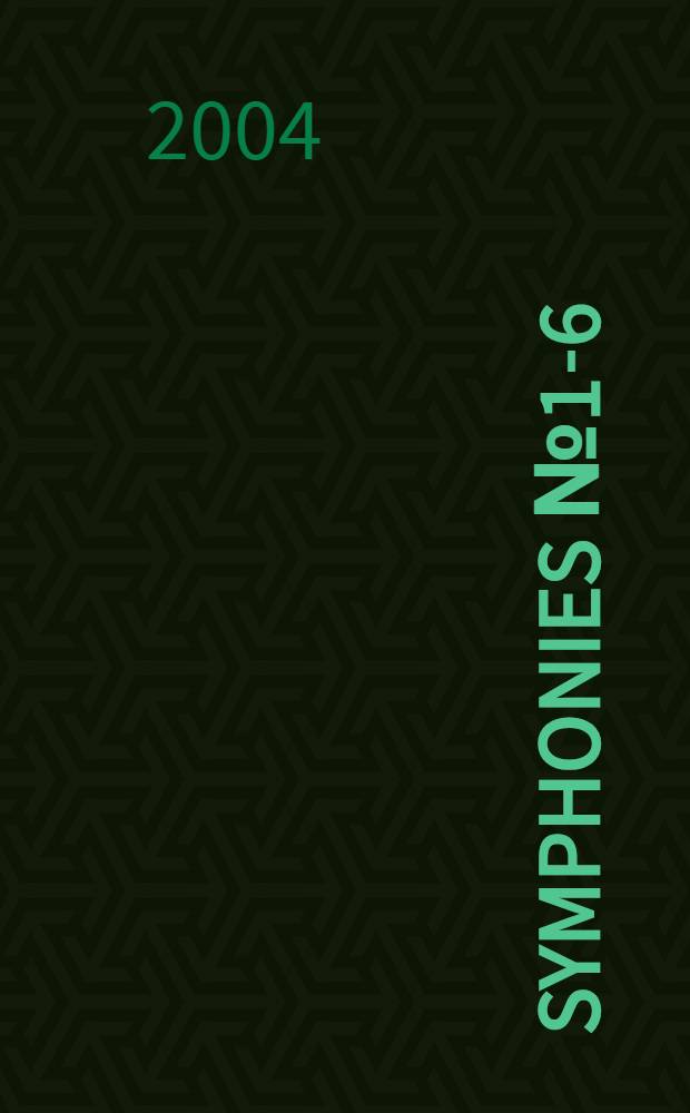 Symphonies № 1-6