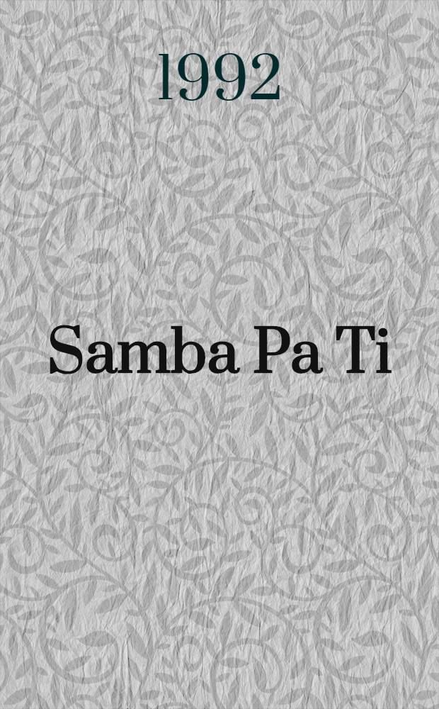 Samba Pa Ti