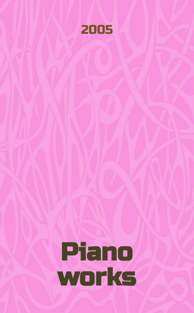 Piano works