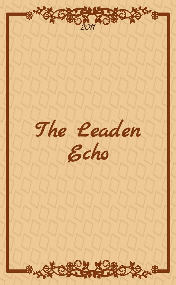 The Leaden Echo