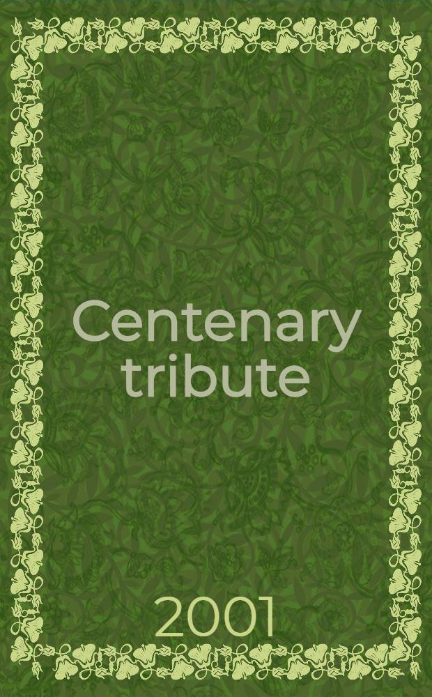 Centenary tribute