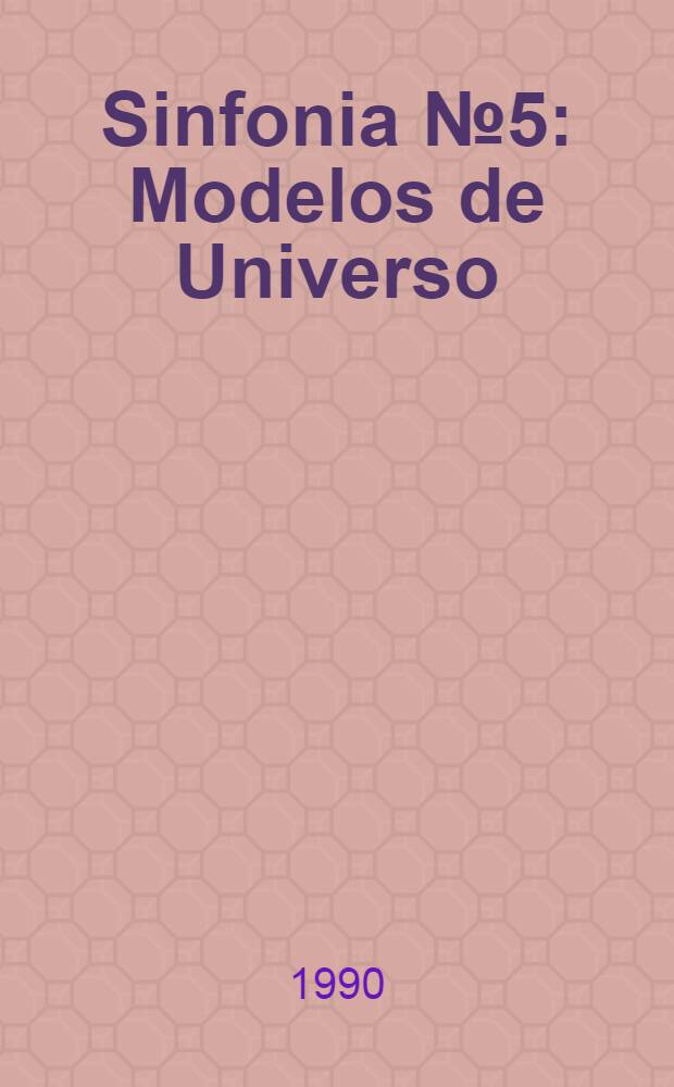 Sinfonia № 5: Modelos de Universo; Sinfonia № 4: Espasio quebrado' 87 / T. Marco; исполн.: Orquesta Filarmónica Checa, Dir. J. Bělohlávek (1), Orquesta Sinfónica de Tenerirife, Dir. V. P. Perez (2)