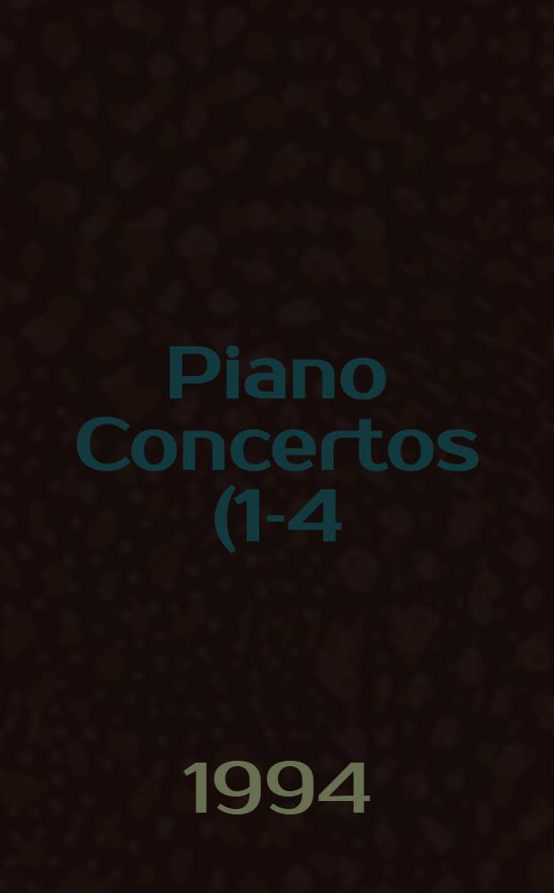 Piano Concertos (1-4)