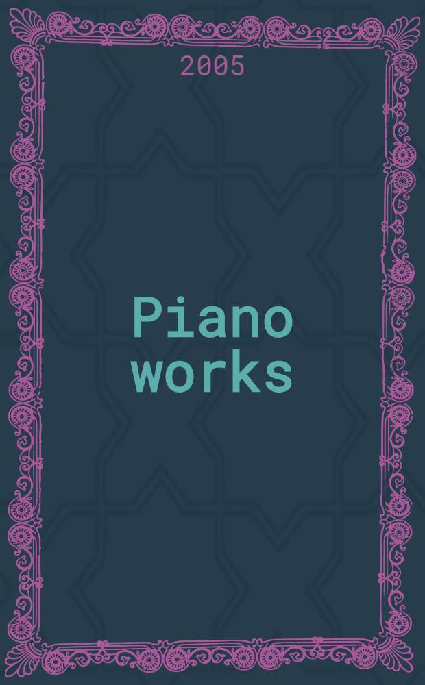 Piano works