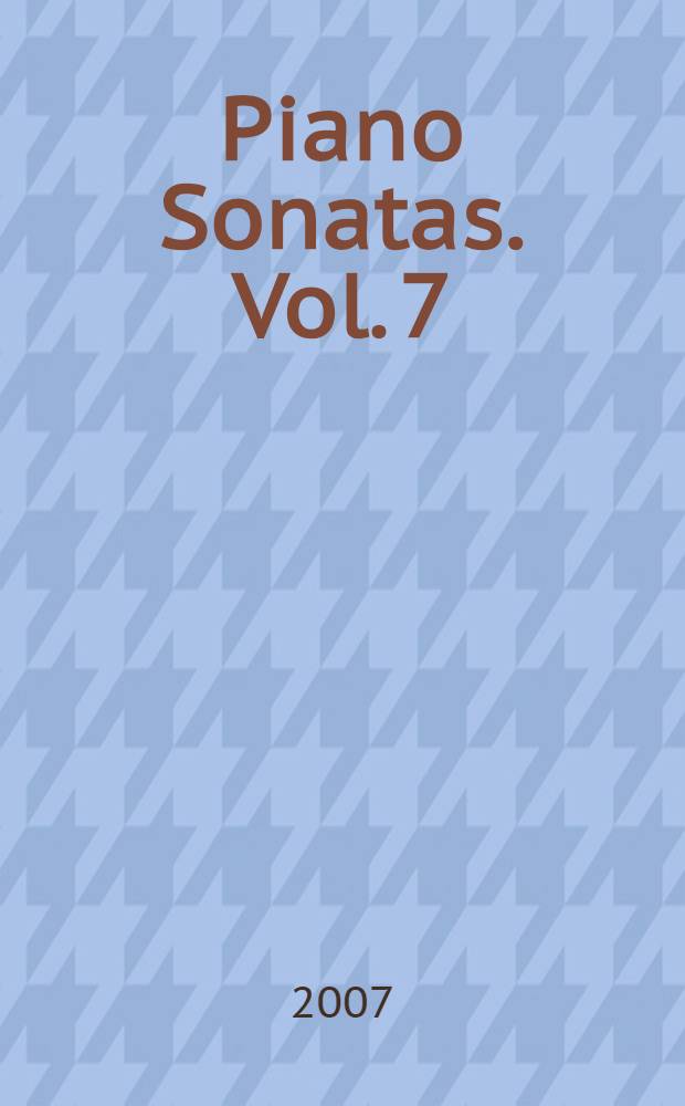 Piano Sonatas. Vol. 7 : op. 54, 78, Hammerklavier op.106