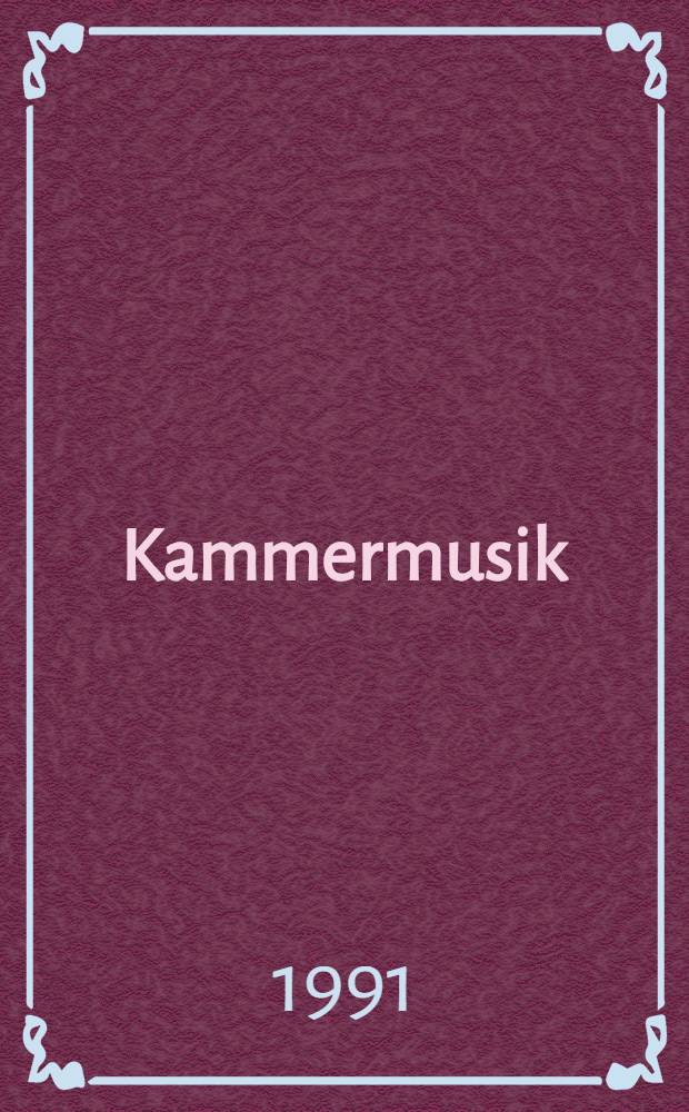 Kammermusik