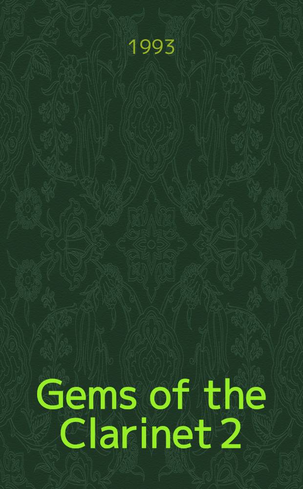 Gems of the Clarinet 2 : CD 2: Simon Hermstedt