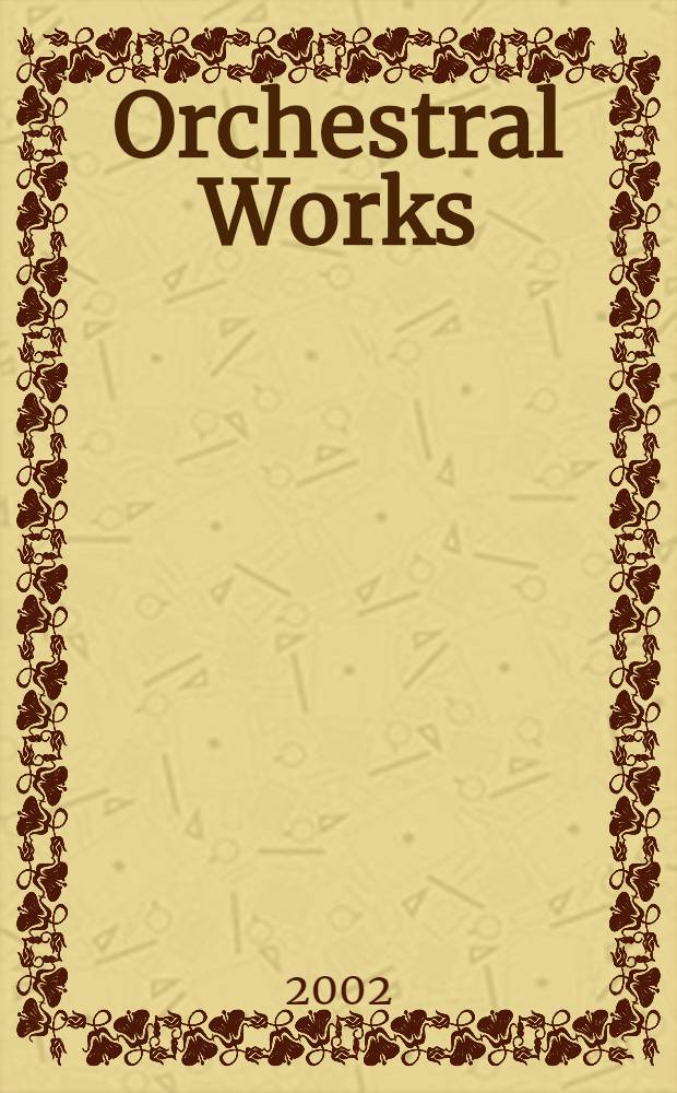 Orchestral Works