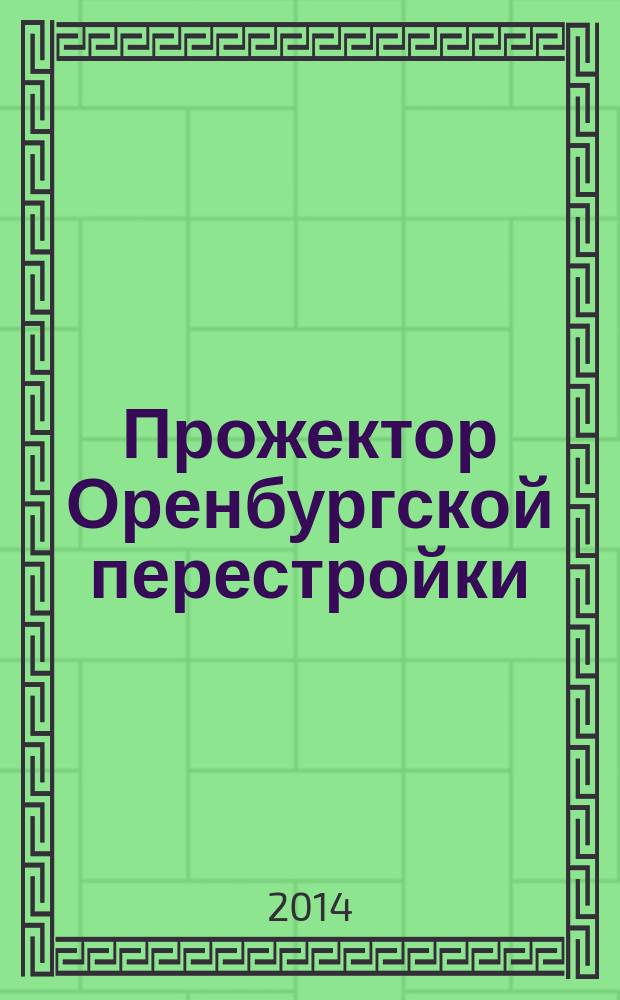 Прожектор Оренбургской перестройки : частный взгляд на системные преобразования России : серия очерков