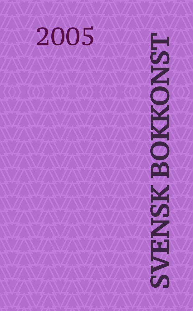 Svensk bokkonst