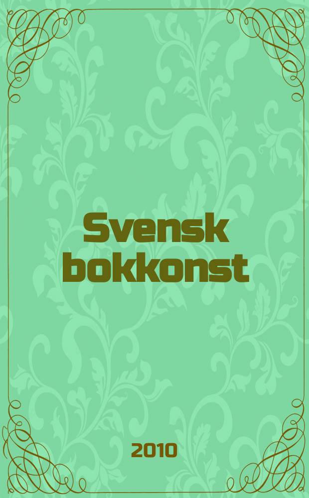 Svensk bokkonst