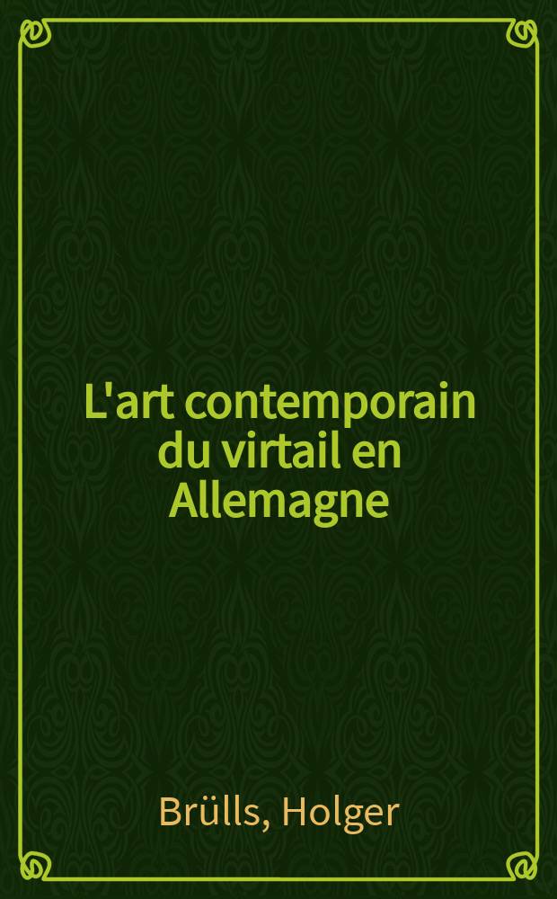 L'art contemporain du virtail en Allemagne = Zeitgenössische Glasmalerei in Deutschland = Современное искусство витража в Германии