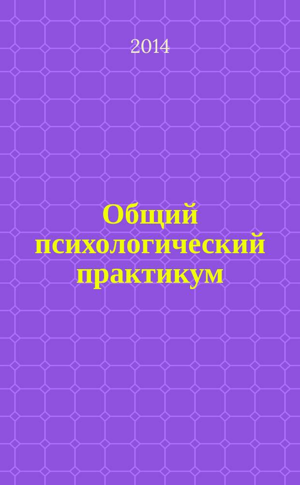 Общий психологический практикум : сборник диагностических процедур учебно-методическое пособие. Кн. 4 : Индивидуально-психологические особенности личности