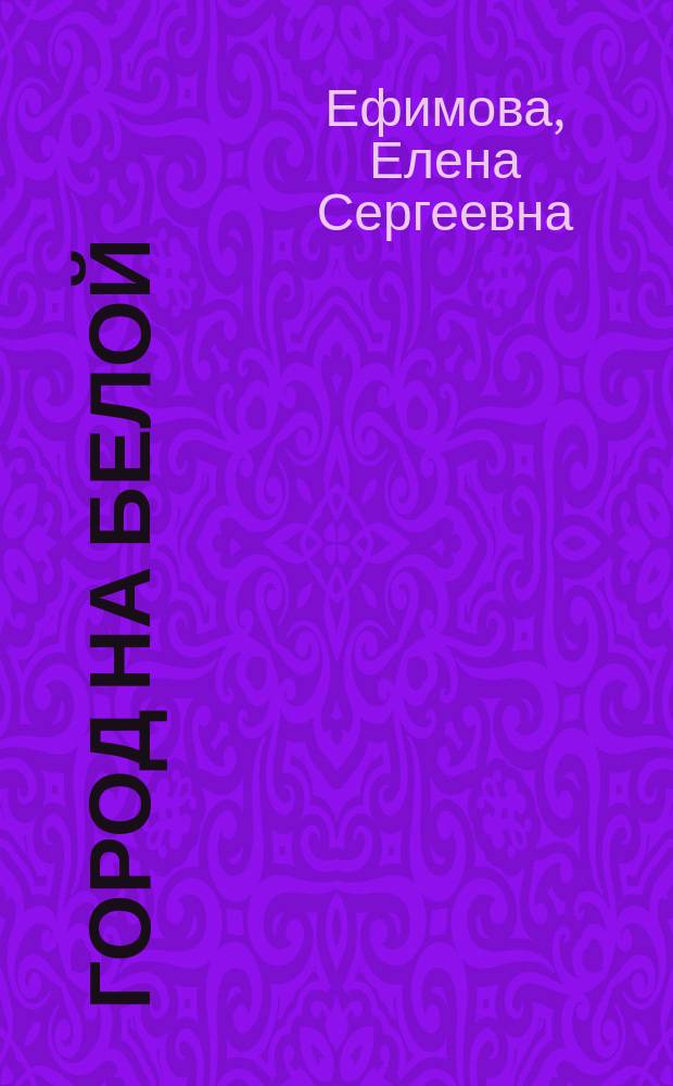 Город на Белой : сборник рассказов и сказок об основных этапах становления города Уфы : для детей старшего школьного возраста
