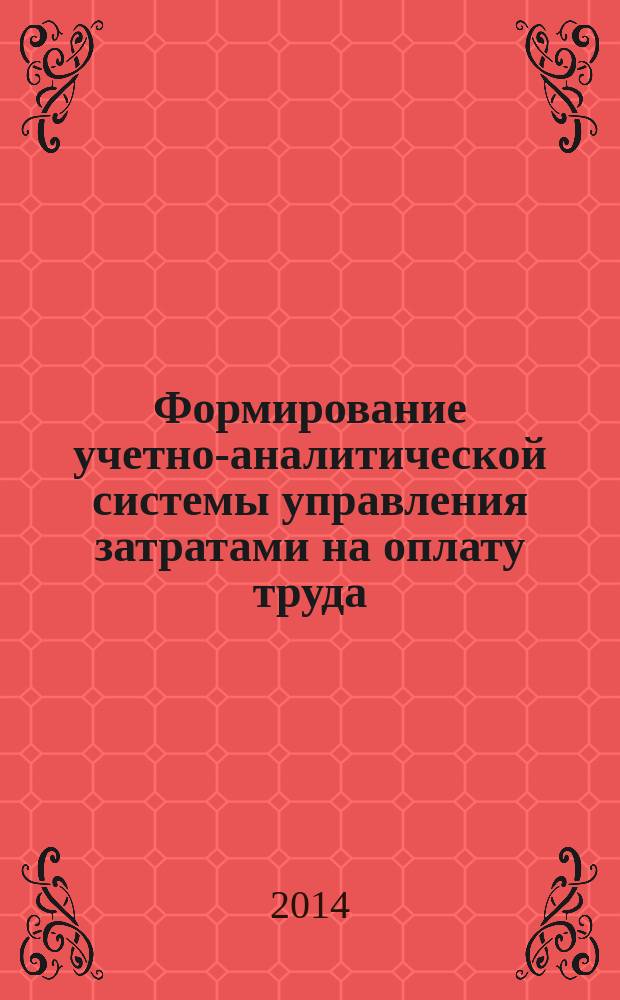 Формирование учетно-аналитической системы управления затратами на оплату труда : монография