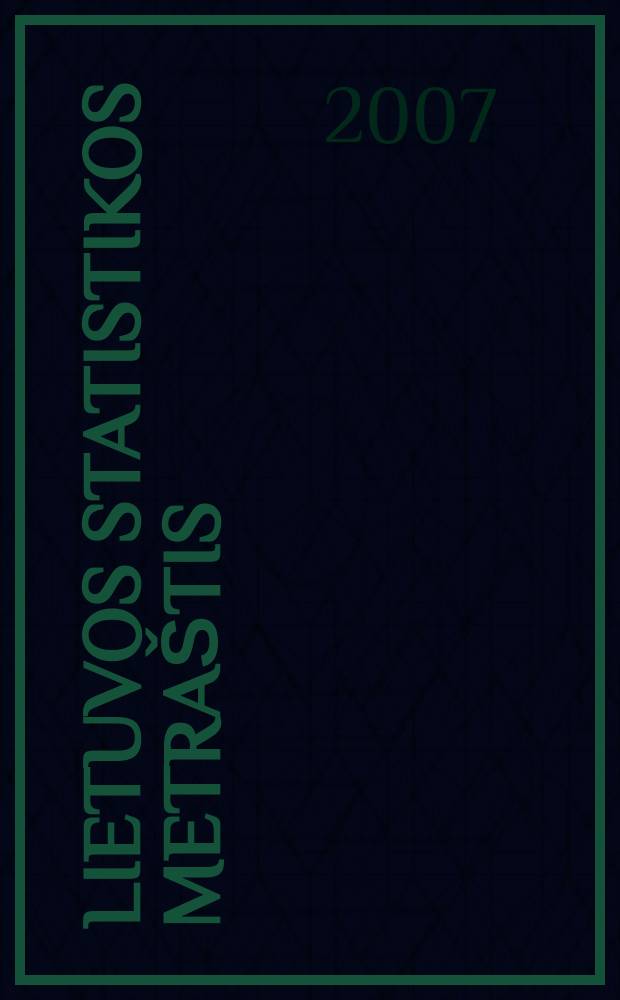Lietuvos statistikos metraštis