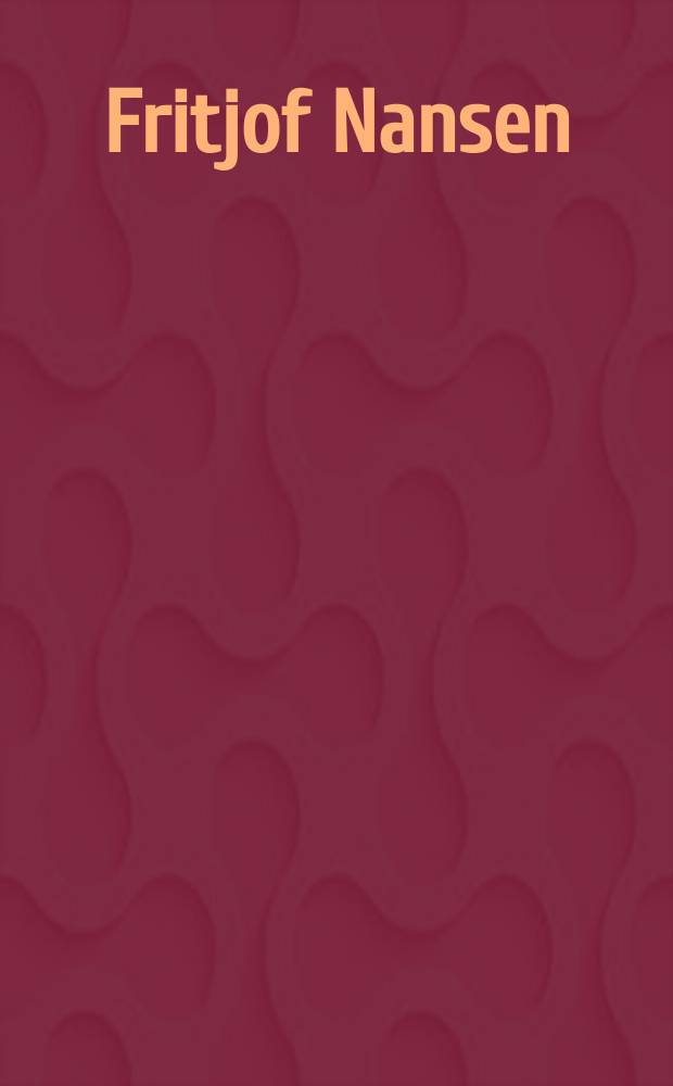 Fritjof Nansen