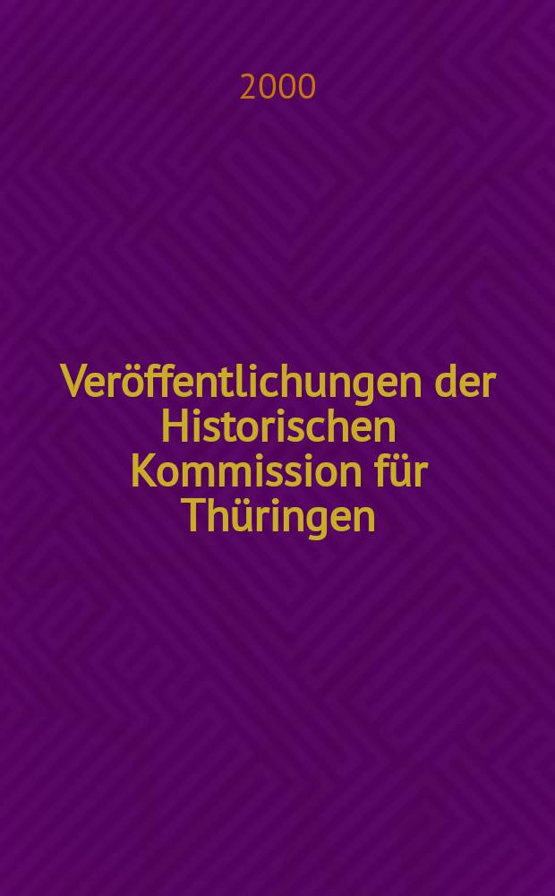 Ver&ouml;ffentlichungen der Historischen Kommission f&uuml;r Th&uuml;ringen : (VHKTh GR). Bd. 6 : Das Deutsche Parlament (Erfurter Unionsparlament) von 1850 = Немецкий парламент (Эрфурт парламент)с 1850