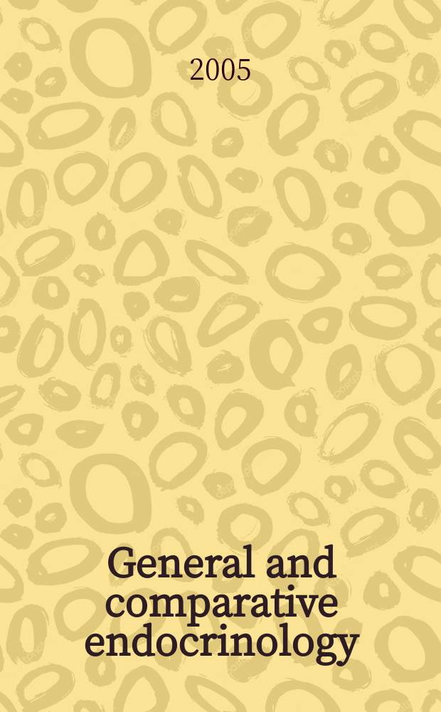 General and comparative endocrinology : An international journal. Vol. 140, № 3