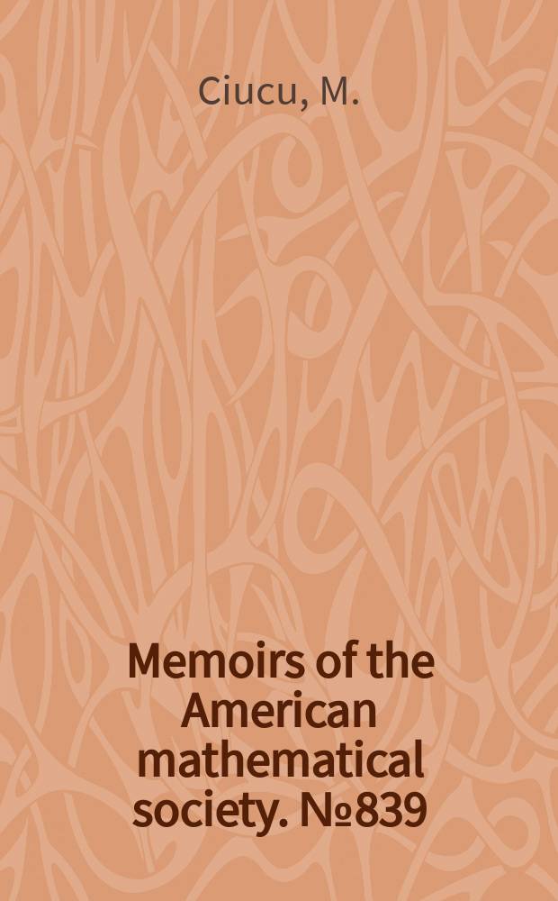 Memoirs of the American mathematical society. №839 : A random tiling model for two