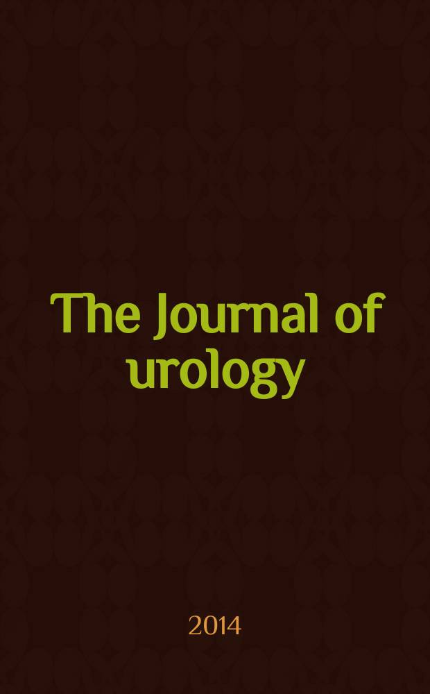 The Journal of urology : Offiс. organ of the Amer. urological assoc. Vol. 191, № 4