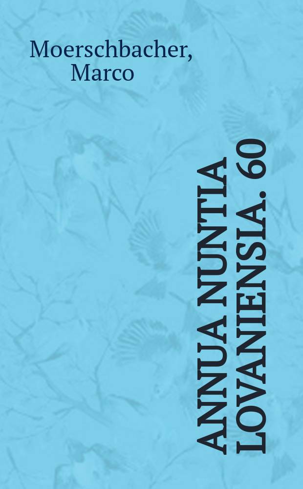 Annua nuntia Lovaniensia. 60 : Volk Gottes in Afrika = Божий народ