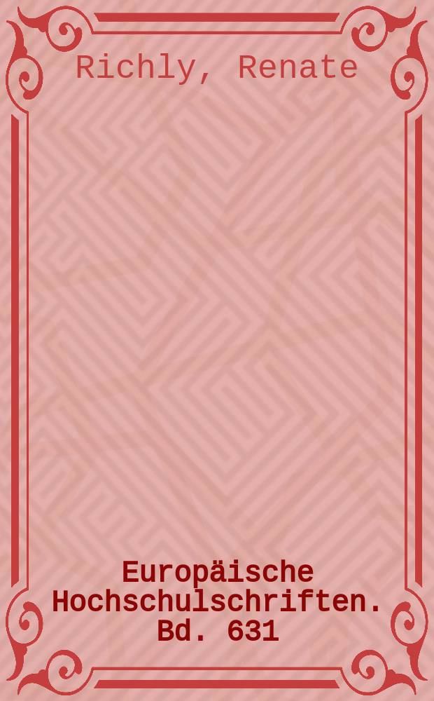 Europäische Hochschulschriften. Bd. 631 : Das Verhältnis von Freiheit und Bindung in der Bildungstheorie Peter Petersens = Отношение между свободой и приверженностью в теории образования Петера Петерсона