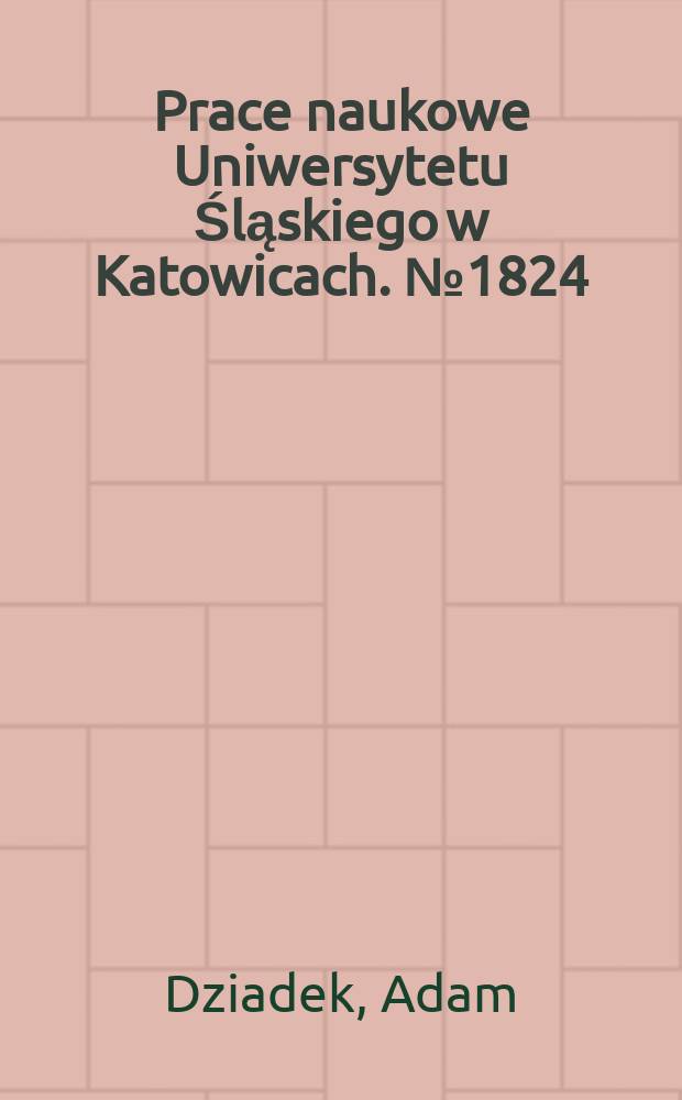 Prace naukowe Uniwersytetu Śląskiego w Katowicach. № 1824 : Rytm i podmiot w liryce Jarosława Iwaszkiewicza i Aleksandra Wata