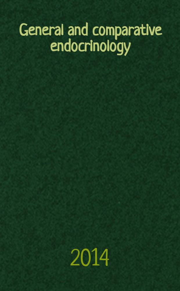 General and comparative endocrinology : An international journal. Vol. 199