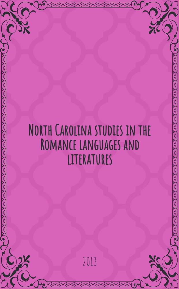 North Carolina studies in the Romance languages and literatures : Essays, texts, textual studies and translations, symposia. № 296 : Imperial stagings = Имперские подмостки