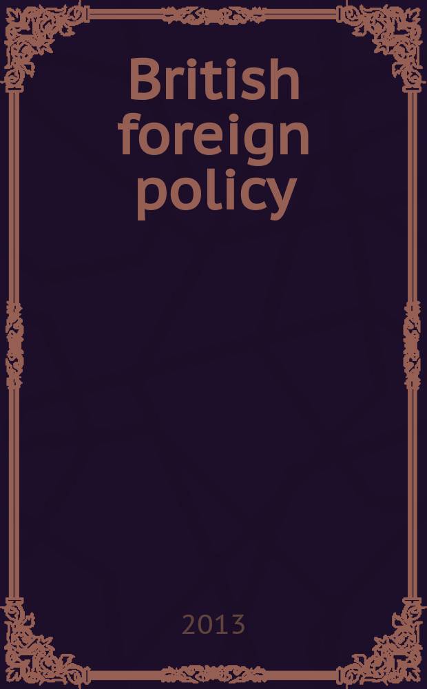 British foreign policy = Британская внешняя политика