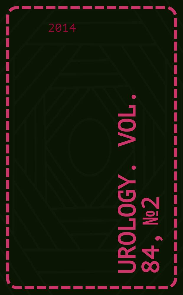 Urology. Vol. 84, № 2
