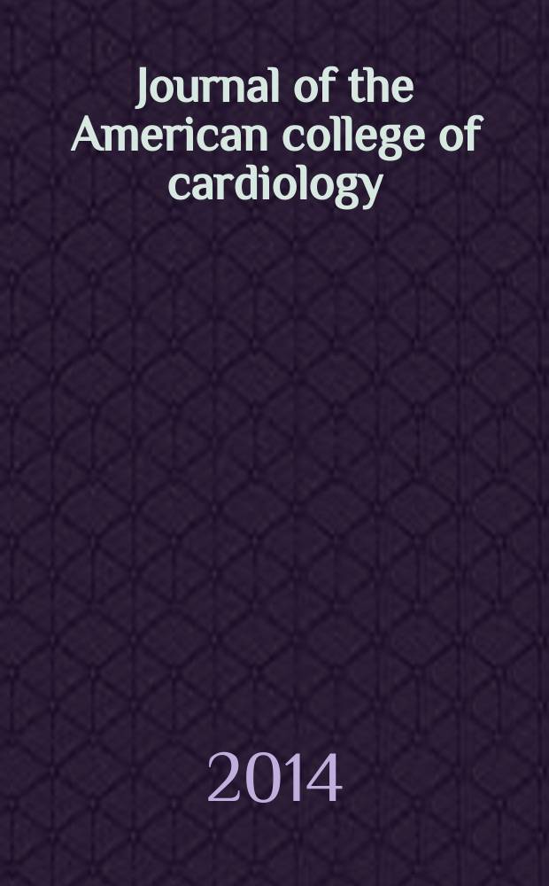 Journal of the American college of cardiology : JACC. Vol. 64, № 5