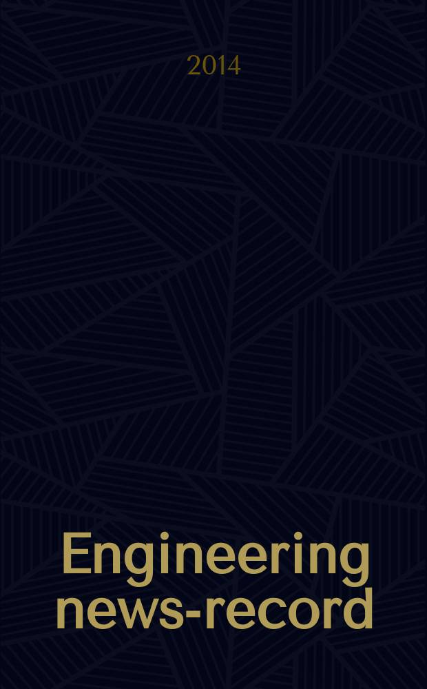 Engineering news-record : Devoted to civil engineering and contracting. Vol. 273, № 9