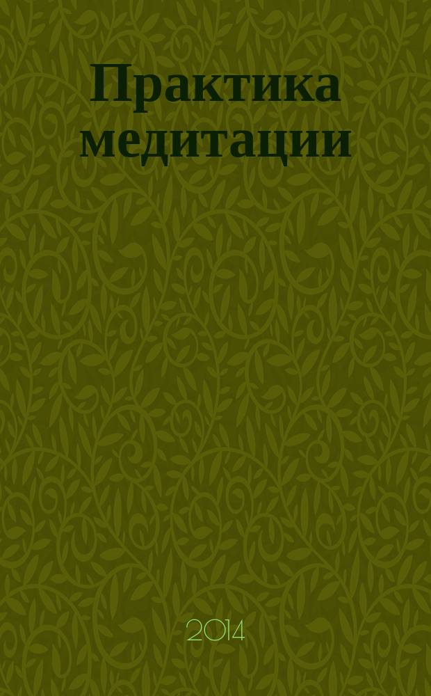 Практика медитации : о расплывании и возбужденности