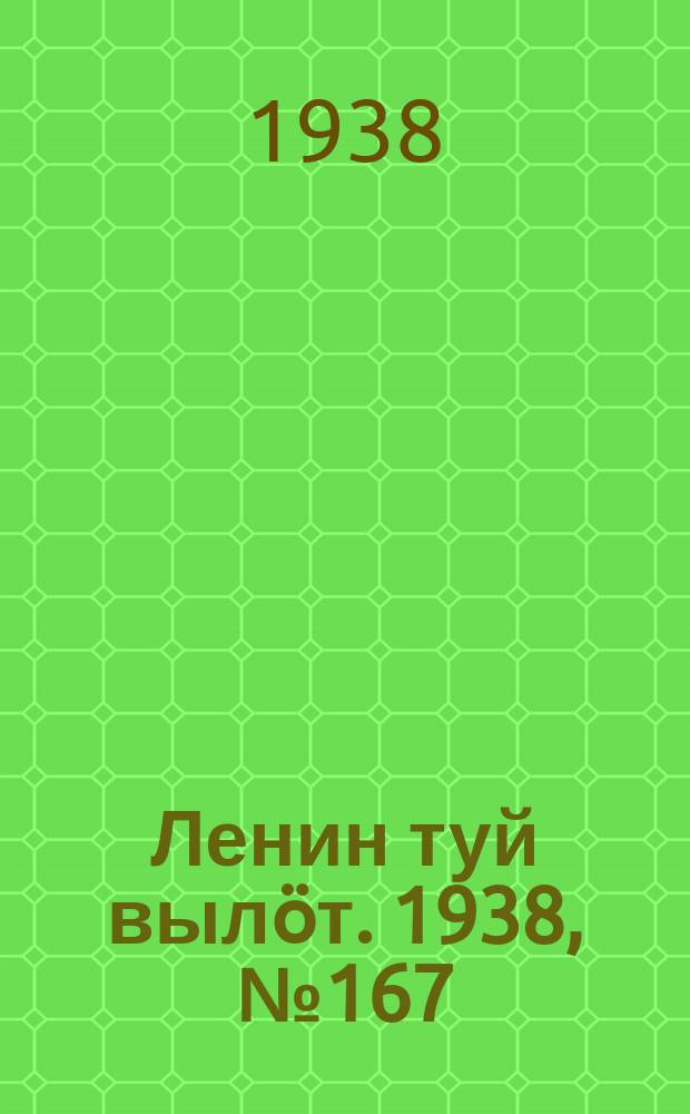 Ленин туй вылöт. 1938, № 167(1876) (24 авг.)