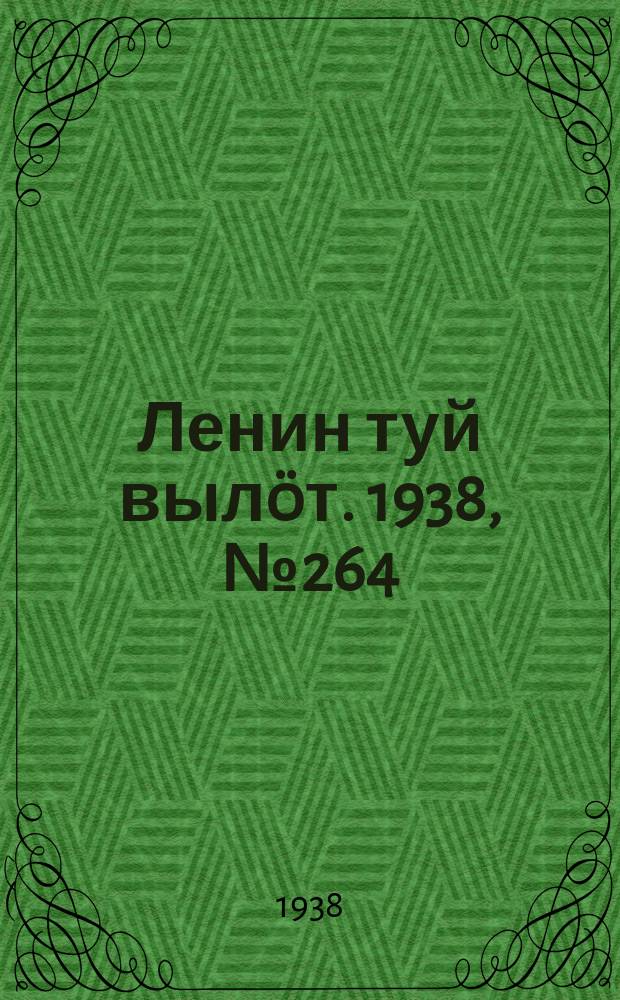 Ленин туй вылöт. 1938, № 264(1900) (31 дек.)
